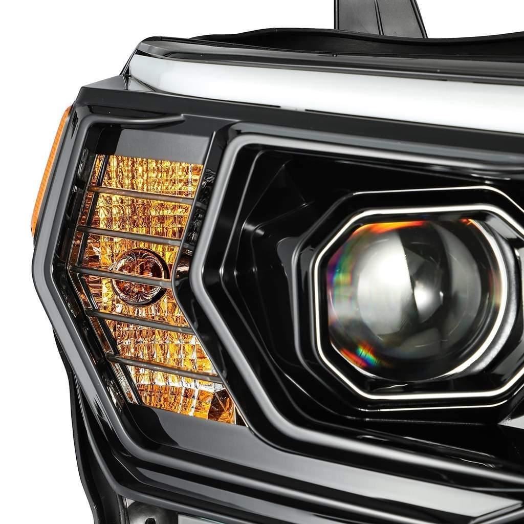 AlphaRex PRO-Series Projector Headlights Alpha-Black 2014+ Toyota 4Runner - Yota Nation