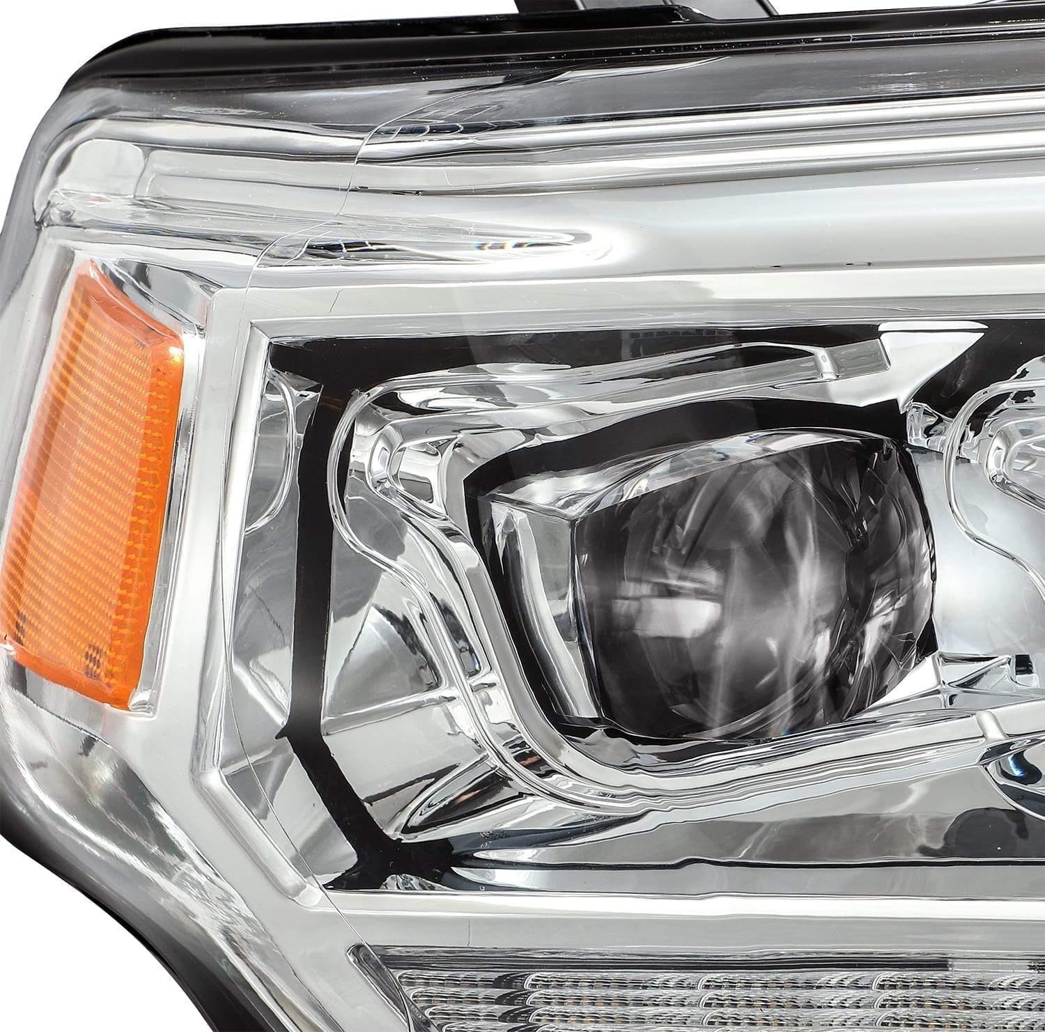 AlphaRex NOVA-Series LED Projector Headlights Chrome 2014+ Toyota 4Runner - Yota Nation