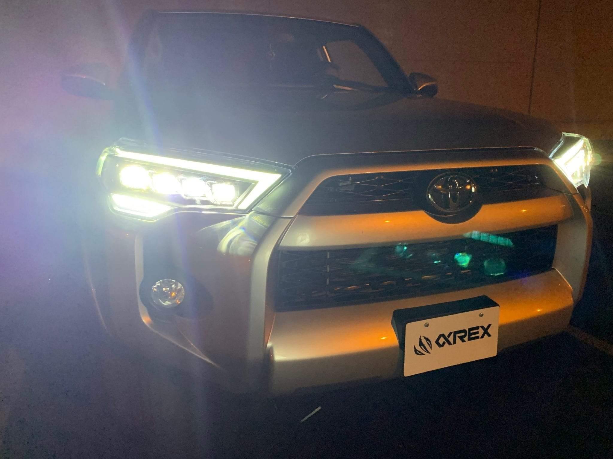 AlphaRex NOVA-Series LED Projector Headlights Black 2014+ Toyota 4Runner - Yota Nation