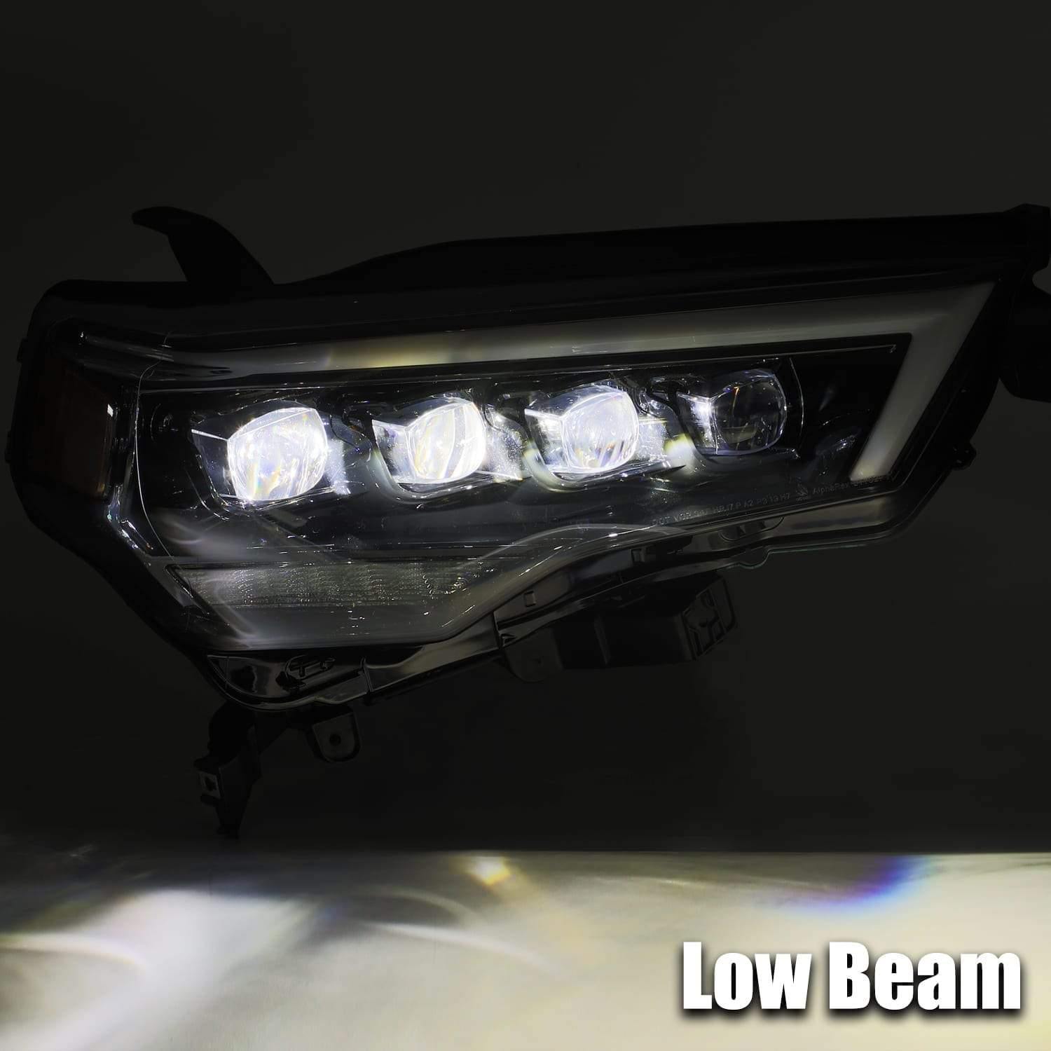 AlphaRex NOVA-Series LED Projector Headlights Chrome 2014+ Toyota 4Runner - Yota Nation