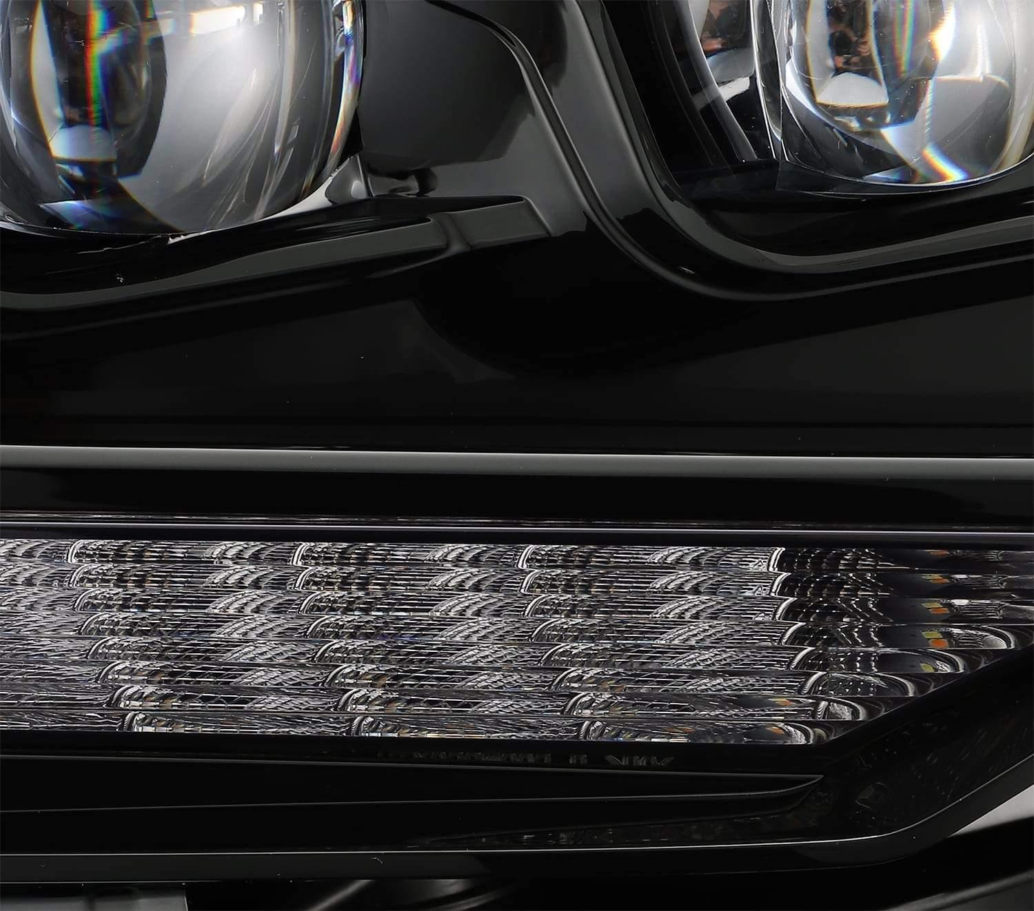 AlphaRex NOVA-Series LED Projector Headlights Alpha-Black 2014+ Toyota 4Runner - Yota Nation