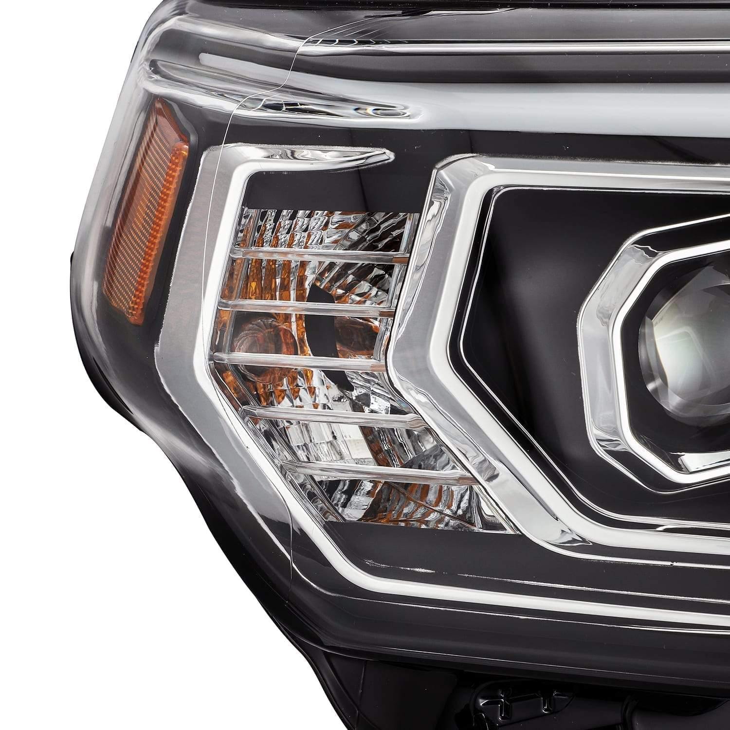 AlphaRex PRO-Series Projector Headlights Black 2014+ Toyota 4Runner - Yota Nation