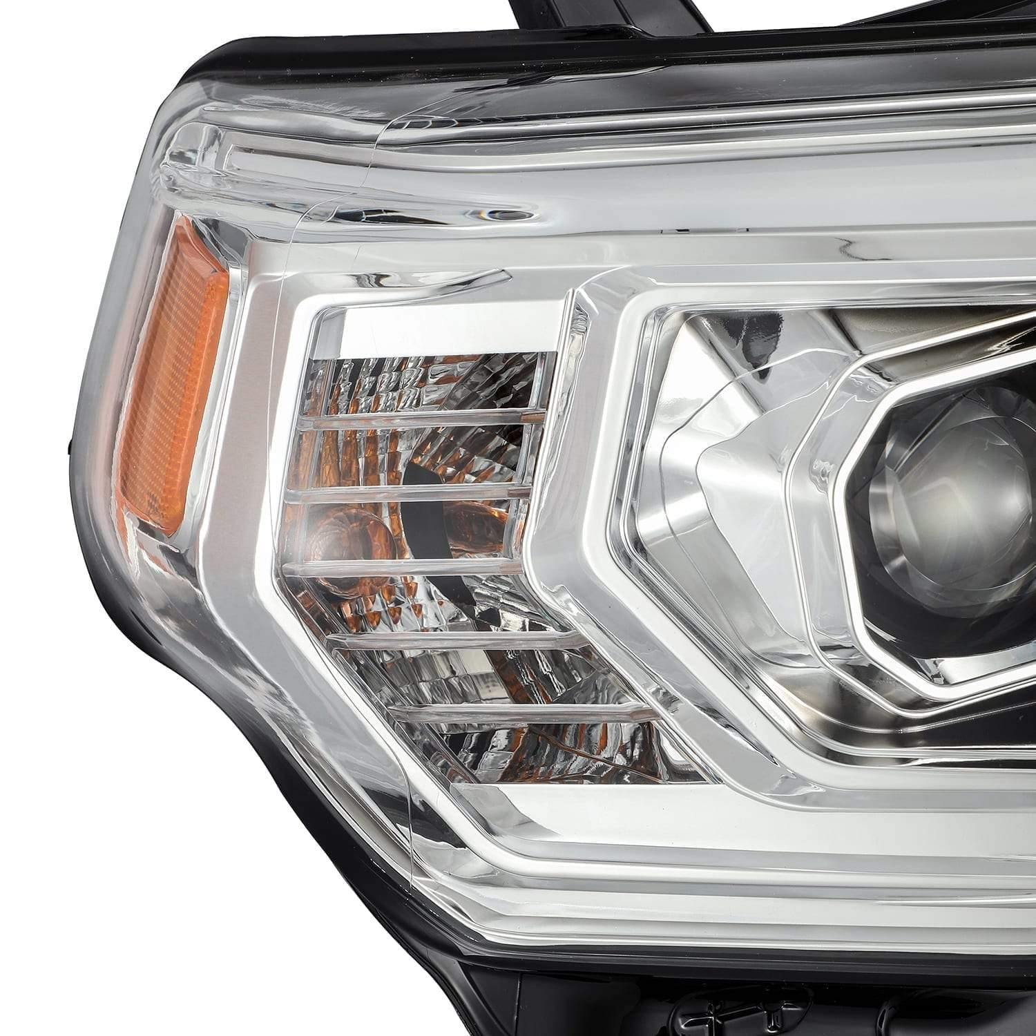 AlphaRex LUXX-Series LED Projector Headlights Chrome 2014+ Toyota 4Runner - Yota Nation