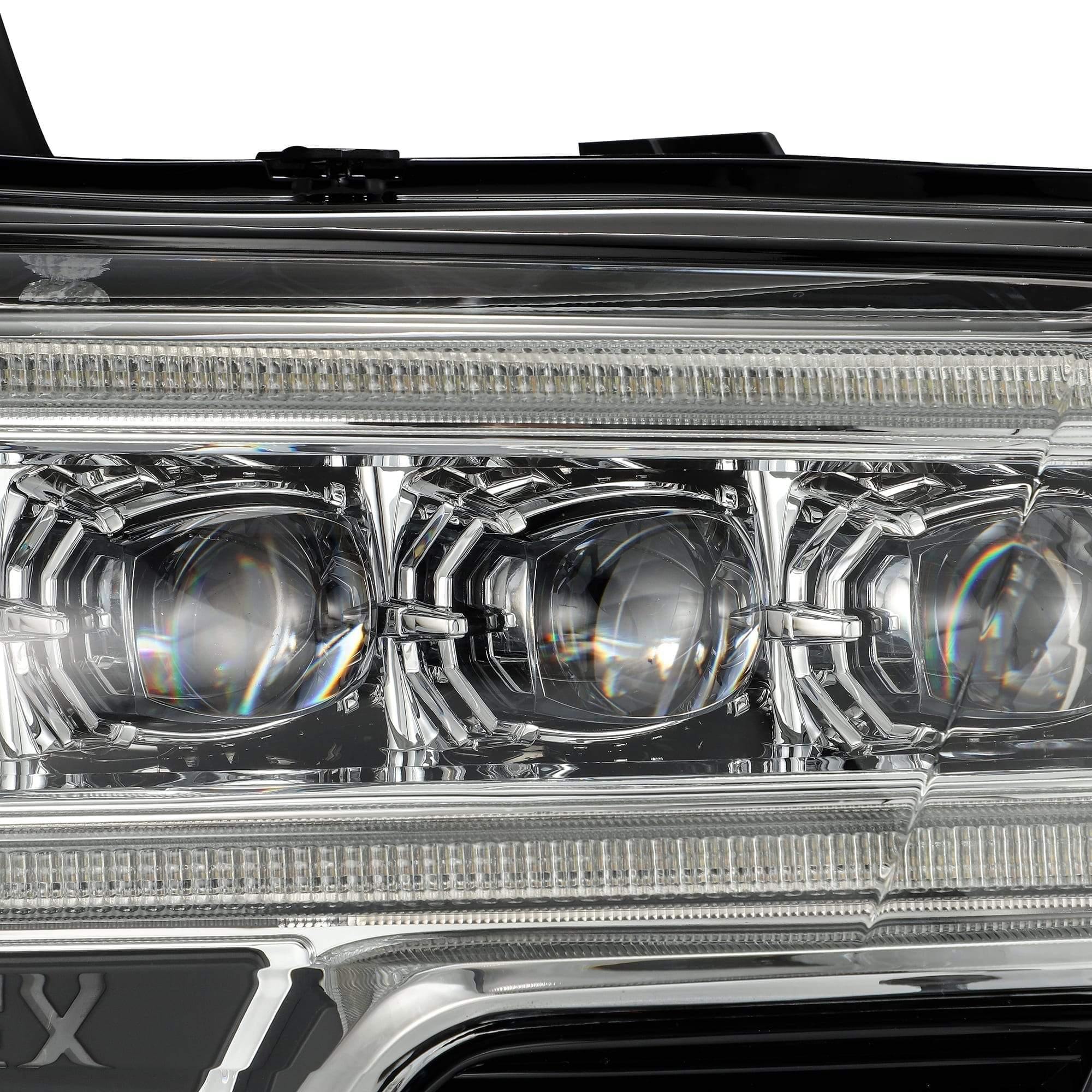 AlphaRex NOVA-Series LED Projector Headlights Chrome 2016+ Toyota Tacoma - Yota Nation