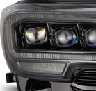 AlphaRex NOVA-Series LED Projector Headlights Alpha-Black 2016+ Toyota Tacoma - Yota Nation